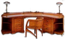 antique terms glossary  - van de velde desk