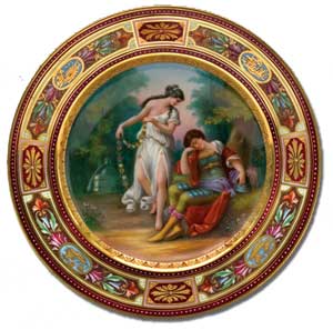 Royal Vienna Porcelain Charger