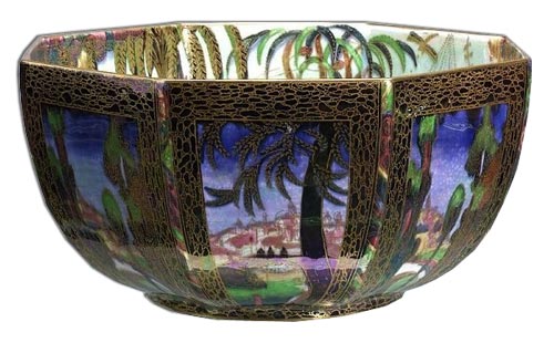 Wedgwood daisy makeig jones fairyland lustre bowl