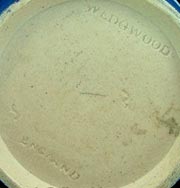 Antique Wedgwood marks - standard mark with three digit code after 1898 with England added