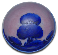 William Moorcroft Salt Glaze Dawn Pattern Bowl