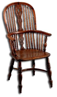 antique nicholson rockley windsor chair