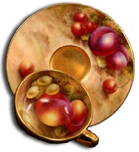 Royal Worcester fruit painted by edward townsend