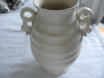 Antique White Vase