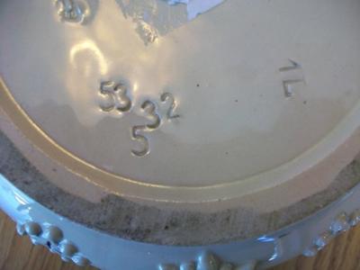 Blue and White Jar Base Marks & Numbers