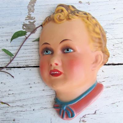 German Dolls Head Plaque