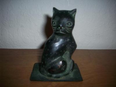 Ming Dynasty Cat Figurine