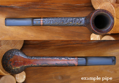 Example of a Norwegian Smoking Pipe