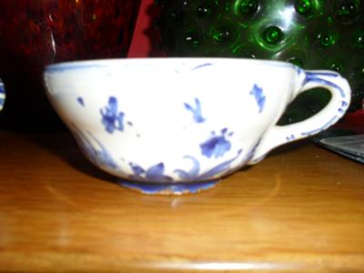 Blue and White Tea Cups