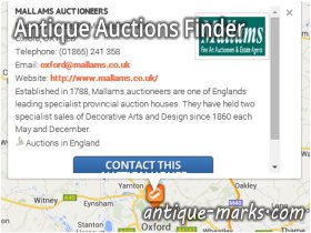 Antique Auctions Finder - Listing details