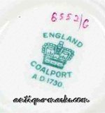 Coalport Marks - Crown Mark c1891