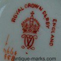 Royal Crown Derby Mark Dating c1894