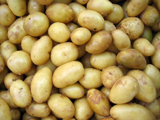 Grated potatoes