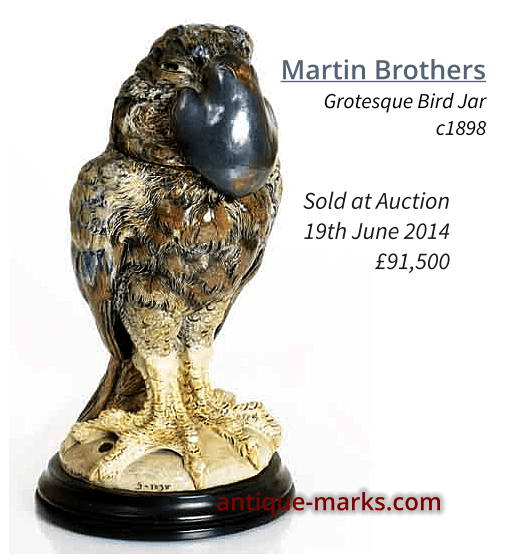 Martin Brothers Gothic Bird