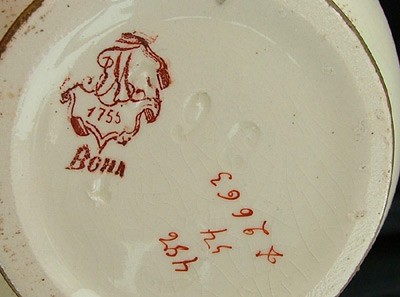 Bonn porcelain marks royal Royal Bonn