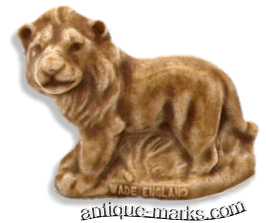 Wade Whimsie Lion figure from the 1990s Cat Collection