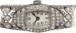 Art Deco Jewelry - Diamond Watch