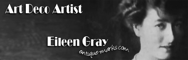 Art Deco Artist Eileen Gray (1878-1976)