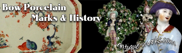 Bow Porcelain Marks & History - Thomas Frye