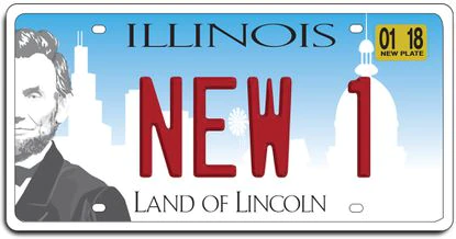 illinois license plate