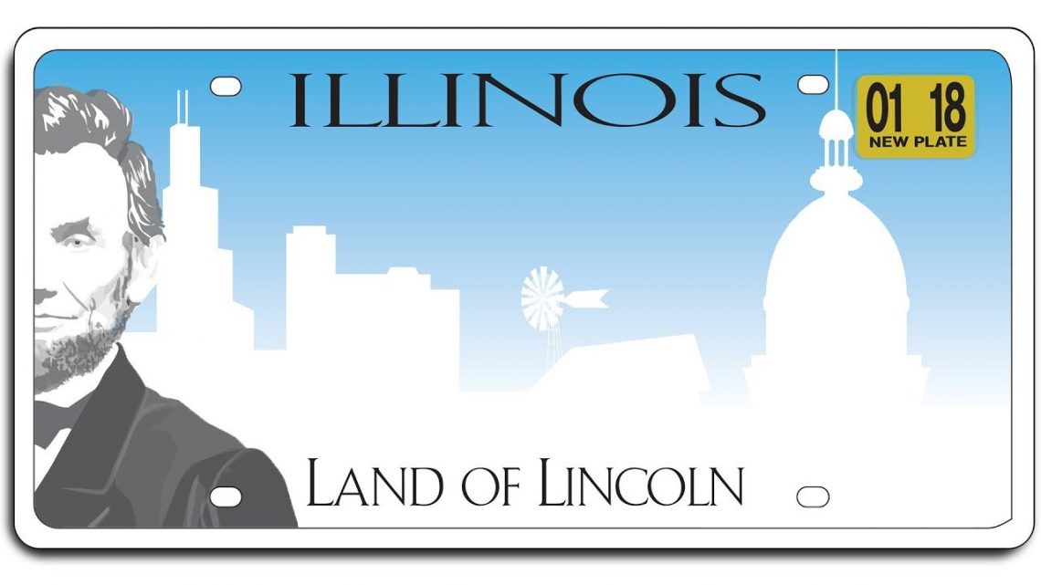 Antique License Plates in Illinois